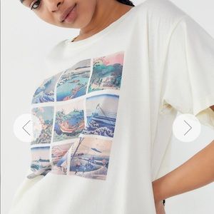 UO Future State Wave Art Collage Tee